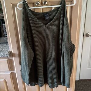 Cold Shoulder Sweater